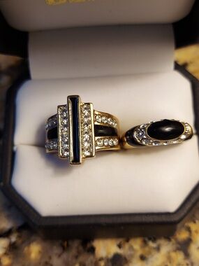 14k  and 18k Gold Plated SET rings